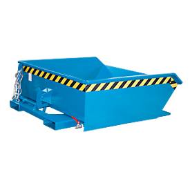 Späne-Behälter Bauer SMGU 460, öl- & wasserdicht verschweißt, 460l, blau