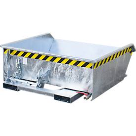 Späne-Behälter Bauer SMGU 460, öl- & wasserdicht verschweißt, 460l, verzinkt