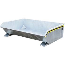 Späne-Behälter Bauer SMGU 610, öl- & wasserdicht verschweißt, 610 l, verzinkt