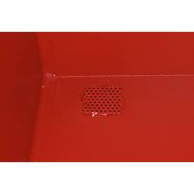 Späne-Kippmulde SKK 250, rot