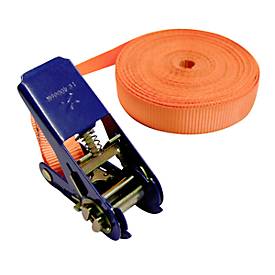 Spanngurt mit Ratsche für CEMO Auffangwannen Stahl