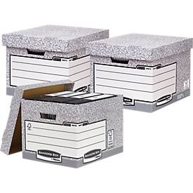 Sparset Fellowes Archivboxen Bankers Box®, 20 Stück + gratis 10 Stück