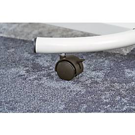 Sparset Maul Flipchart Solid, fahrbar, höhenverstellbar + gratis 1 Block und 4 Stifte