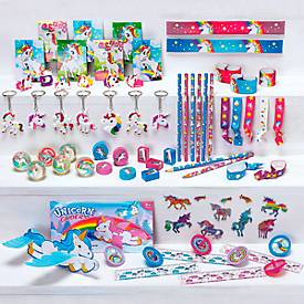 Spiele-Set, 215-tlg. Einhorn - Kunststoff / Baumwolle