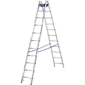 Sprossendoppelleiter, 20 Sprossen, + Toolbag GRATIS
