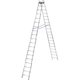 Sprossendoppelleiter, 36 Sprossen, + Toolbag GRATIS