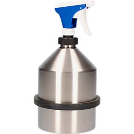 Sprühkanne, Edelstahl 1.4404, 2 l, Ø 195 x H 345 mm, Pumpaufsatz mit verstellbarer Düse