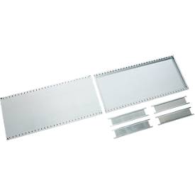 SSI Schäfer Steckboden-Fachregal VSR3000, Grundregal, 5 Böden, Feldlast 750 kg, B 1282 x T 400 x H 1910 mm, Stahl verzinkt