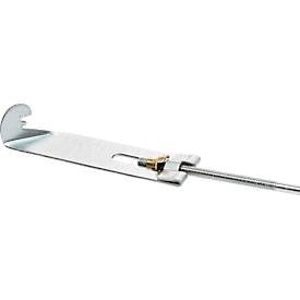 SSI Schäfer Steckboden-Fachregal VSR3000, Grundregal, 5 Böden, Feldlast 750 kg, B 1282 x T 400 x H 1910 mm, Stahl verzinkt