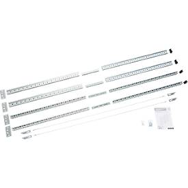 SSI Schäfer Steckboden-Fachregal VSR3000, Grundregal, 5 Böden, Feldlast 750 kg, B 1282 x T 500 x H 1910 mm, Stahl verzinkt