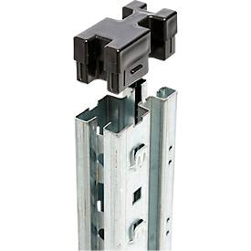 SSI Schäfer Steckboden-Fachregal VSR3000, Grundregal, 5 Böden, Feldlast 750 kg, B 1282 x T 500 x H 1910 mm, Stahl verzinkt