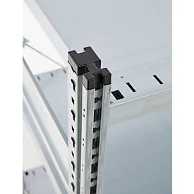 SSI Schäfer Steckboden-Fachregal VSR3000, Grundregal, 5 Böden, Feldlast 750 kg, B 1282 x T 500 x H 1910 mm, Stahl verzinkt