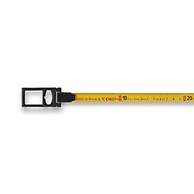 STABILA Rahmenbandmaß LBM 1000 STEEL, 30 m x 13 mm, EG II, Stahlband, Y-Rahmen, Softgrip-Handgriff