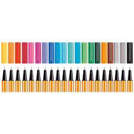 STABILO® Fineliner Point 88, in Sechskantbox, 20 Stück