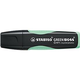 STABILO® GREEN BOSS, 10 Stück, minzgrün
