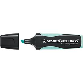 STABILO® GREEN BOSS, 10 Stück, türkis