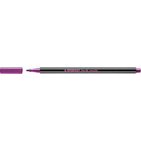 STABILO® Pen 68 metallic Premium-Filzstift, Rundspitze, Strichstärke 1,4 mm, 6er-Pack, farbsortiert