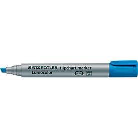 STAEDTLER Flipchartmarker Lumocolor blau, 2-5 mm, Keilspitze