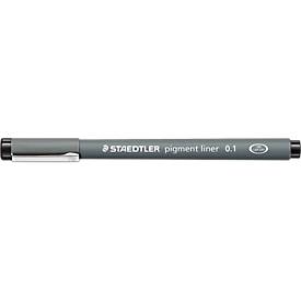 Staedtler Pigment-Liner, unterschiedliche Linienbreiten im Set, 6er-Set