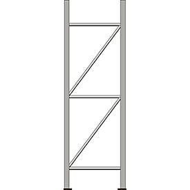 Ständerrahmen, für Regalsystem WR 600, H 2500 x T 600 mm