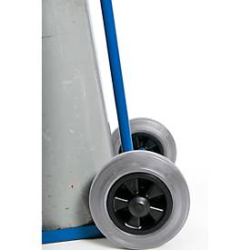 Stahlflaschenroller, 1x40/50 l Flasche, Luftreifen