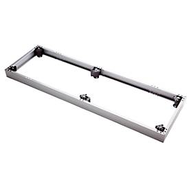 Stahlsockel TOPAS LINE, für Regale und Schränke Topas Line, B 1200 mm