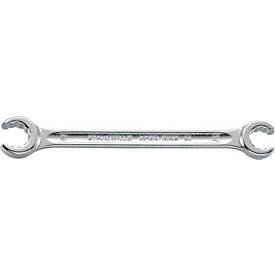 Stahlwille Doppelringschlüssel OPEN-RING 24, SW 14 x 17 mm, Länge 200 mm, Chrom-Alloy-Stahl, offen, Doppelsechskant mit AS-Drive-Profil