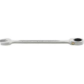 STAHLWILLE Maulringratschenschlüssel 17F, SW 13 mm, L 182 mm, Chrom-Alloy-Stahl, 72 Zähne, flach, verchromt
