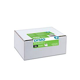 Standard Adress-Etiketten, Papier, permanent haftend, 89 x 28 mm, 12 x 130 Stück, weiß