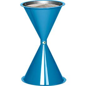 Standascher, aus Kunststoff, blau