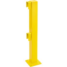 Standpfosten, Anfang/Ende, 1000 mm, verzinkt und beschichtet