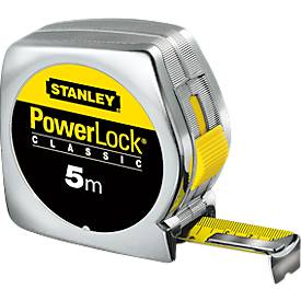 STANLEY Bandmaß PowerLock®, L 5 m x B 25 mm