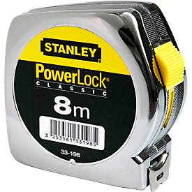 STANLEY Bandmaß PowerLock®, L 8 m x B 25 mm