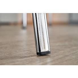 Stapelstuhl ISO Wood, stapelbar bis zu 12 Stück, schwarz