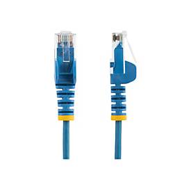 StarTech.com 0,5 m Cat6-Kabel - Blau - Schlankes Patchkabel - Snagless - Patch-Kabel - RJ-45 (M)