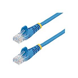 StarTech.com 0,5m Cat5e Ethernet Netzwerkkabel Snagless mit RJ45 - Cat 5e UTP Kabel - Blau - Patch-Kabel - RJ-45 (M)