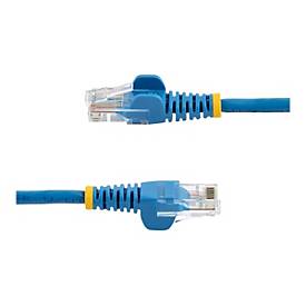 StarTech.com 0,5m Cat5e Ethernet Netzwerkkabel Snagless mit RJ45 - Cat 5e UTP Kabel - Blau - Patch-Kabel - RJ-45 (M)