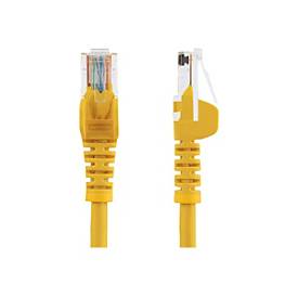StarTech.com 0,5m Cat5e Ethernet Netzwerkkabel Snagless mit RJ45 - Cat 5e UTP Kabel - Gelb - Patch-Kabel - RJ-45 (M)