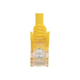 StarTech.com 0,5m Cat5e Ethernet Netzwerkkabel Snagless mit RJ45 - Cat 5e UTP Kabel - Gelb - Patch-Kabel - RJ-45 (M)