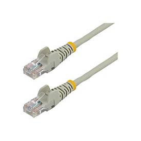 StarTech.com 0,5m Cat5e Ethernet Netzwerkkabel Snagless mit RJ45 - Cat 5e UTP Kabel - Grau - Patch-Kabel - RJ-45 (M)