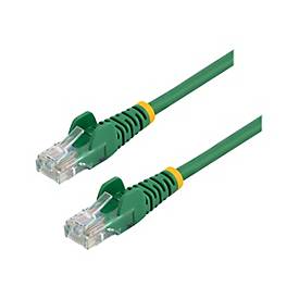 StarTech.com 0,5m Cat5e Ethernet Netzwerkkabel Snagless mit RJ45 - Cat 5e UTP Kabel - Grün - Patch-Kabel - RJ-45 (M)