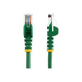 StarTech.com 0,5m Cat5e Ethernet Netzwerkkabel Snagless mit RJ45 - Cat 5e UTP Kabel - Grün - Patch-Kabel - RJ-45 (M)