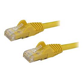 StarTech.com 0,5m Cat6 Snagless RJ45 Ethernet Netzwerkkabel - Gelb - 50cm Cat 6 UTP Kabel - Netzwerkkabel - RJ-45 (M)