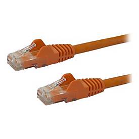 StarTech.com 0,5m Cat6 Snagless RJ45 Ethernet Netzwerkkabel - Orange - 50cm Cat 6 UTP Kabel - Netzwerkkabel - RJ-45 (M)