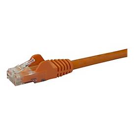 StarTech.com 0,5m Cat6 Snagless RJ45 Ethernet Netzwerkkabel - Orange - 50cm Cat 6 UTP Kabel - Netzwerkkabel - RJ-45 (M)
