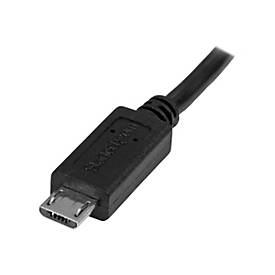 StarTech.com 0,5m Micro USB Verlängerungskabel - Stecker/Buchse - Micro USB Stecker zu Micro USB Buchse Kabel - USB-Verlängerungskabel - Micro-USB Typ B (M)