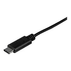 StarTech.com 0.5m USB-C Micro-B Kabel - USB 2.0 - USB-C zu Micro USB Ladekabel - USB 2.0 Typ C zu Micro B Kabel - Thunderbolt 3 kompatibel - USB-Kabel - 24 pin USB-C (M)