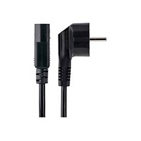StarTech.com 1 m C13 Stromkabel, EU Schuko auf C13, 10A 250V, Netzkabel - Stromkabel - power CEE 7/7 (S)