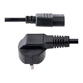 StarTech.com 1 m C13 Stromkabel, EU Schuko auf C13, 10A 250V, Netzkabel - Stromkabel - power CEE 7/7 (S)