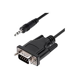 StarTech.com 1 m DB9 auf 3.5mm serielles Kabel, Stecker auf Stecker Kabel - Kabel seriell - DB-9 (M)
